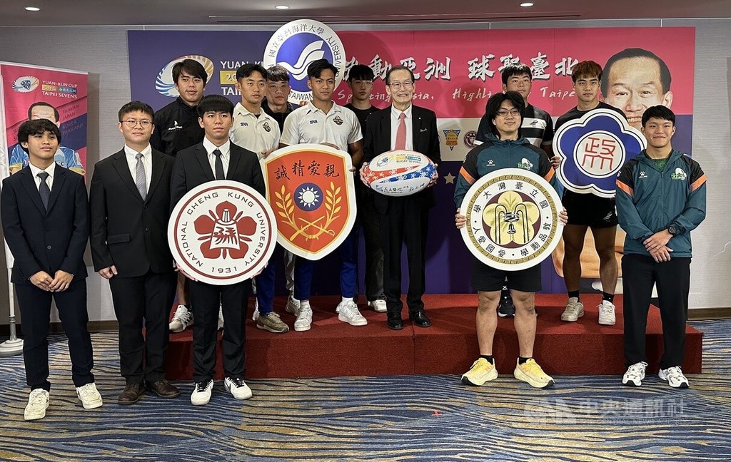 元坤盃國際橄欖球賽 台大「夙夜匪懈」練習拚4連霸