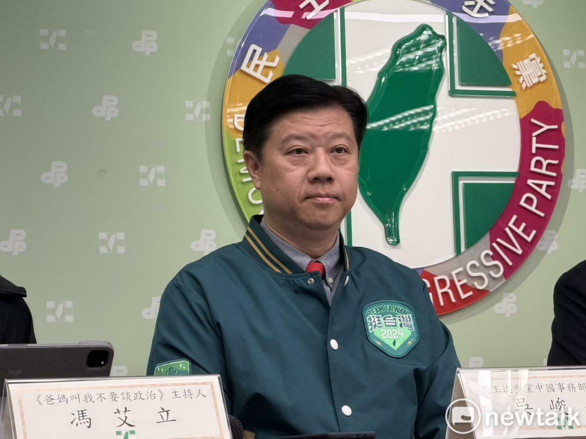  民進黨中國部主任吳峻鋕說，國安人才需要長期培養，絕對沒有辦法臨時抱佛腳。 圖：高逸帆／攝 