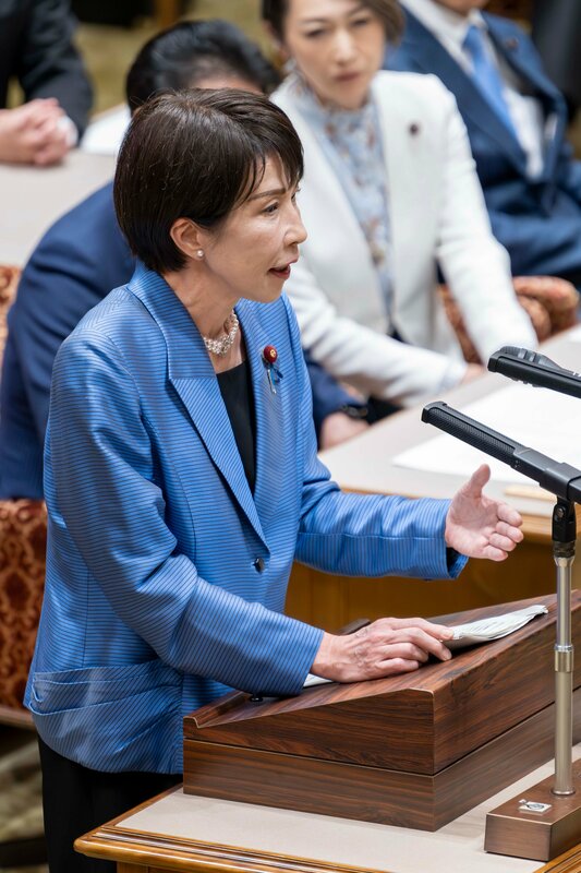  日本內閣總理大臣高市早苗言論不斷和中國衝突。 圖：翻攝自高市早苗的X 