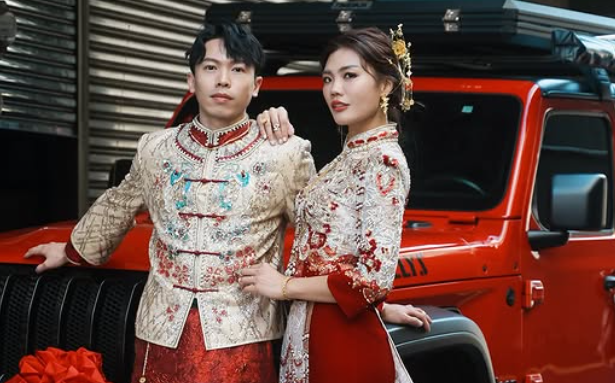 YTR「小象愛出門」結婚了!曬中式婚服甜喊:今天是個好大日子