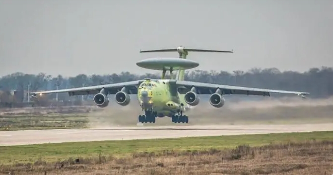  俄羅斯空天軍預警機。 圖 : 翻攝自子桑鷹脉 