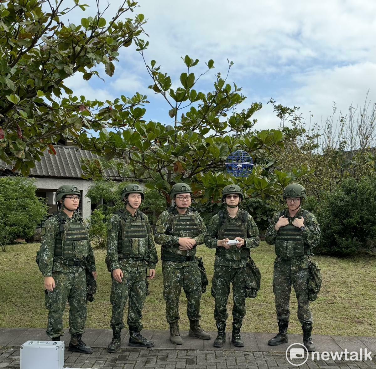  賴清德視導宜蘭縣後備旅步三營教育召集訓練。 圖：高逸帆／攝 