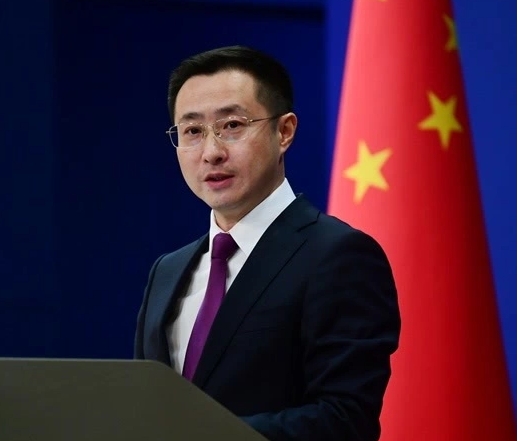  中國外交部發言人林劍。 圖 : 翻攝自北京日報 
