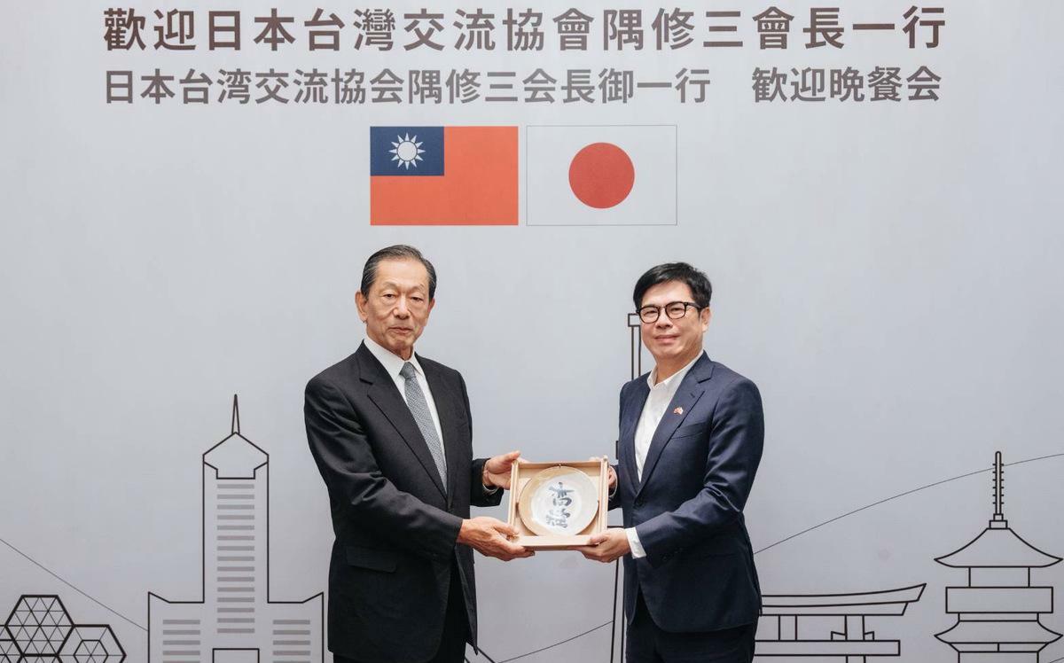 迎日交會長隅修三首訪 陳其邁:高雄與日本是緊密羈絆真朋友