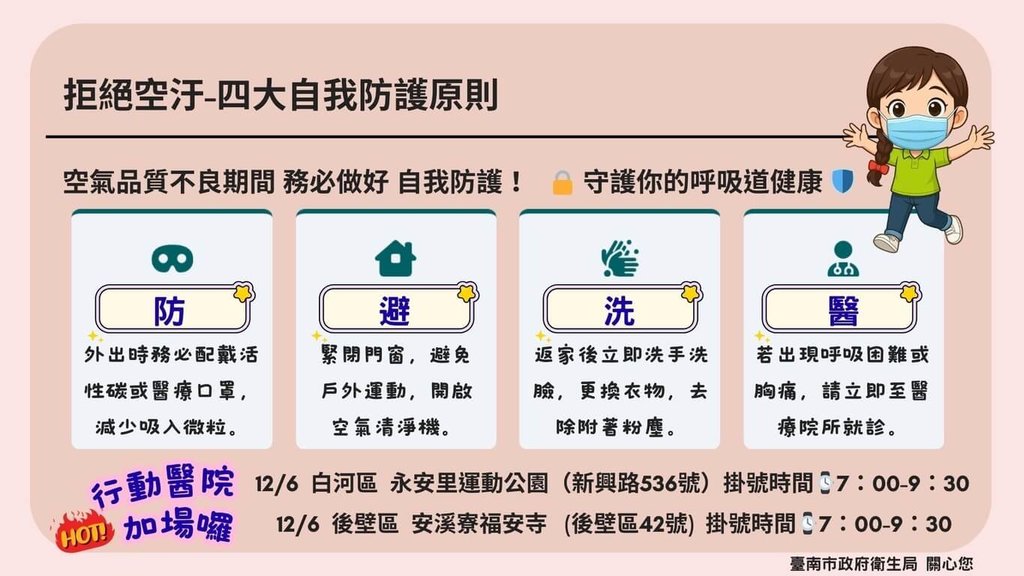 台南烏樹林暫置場火警撲滅　行動醫院啟動醫療支援