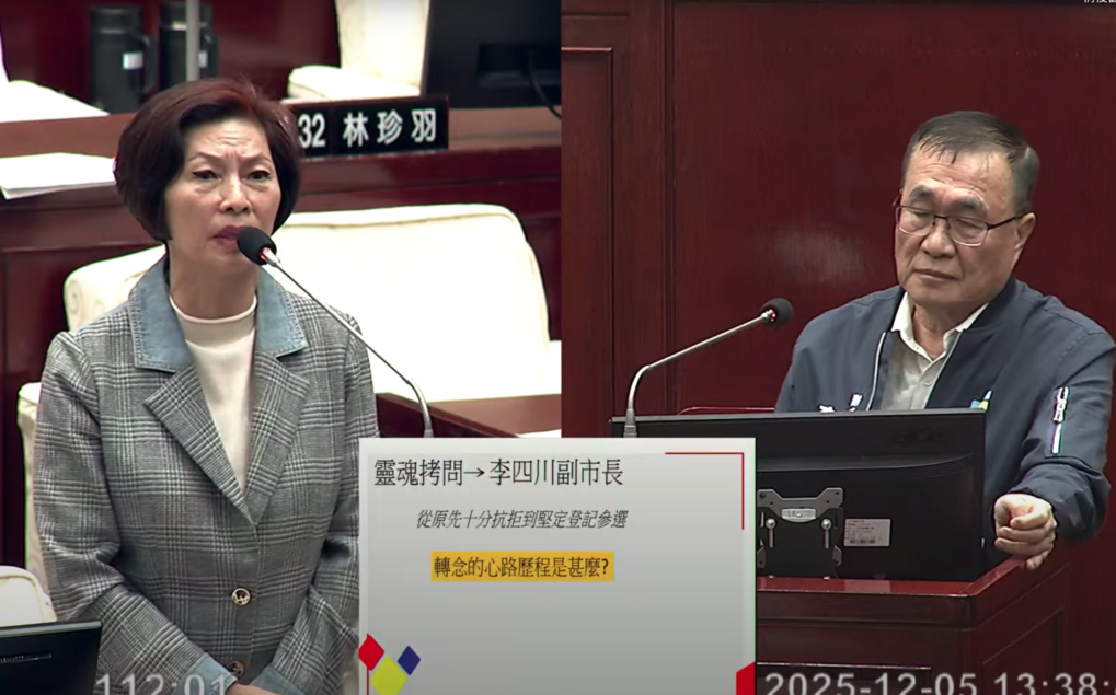 被議員靈魂拷問選市長最大障礙 李四川:太太堅決反對我選舉