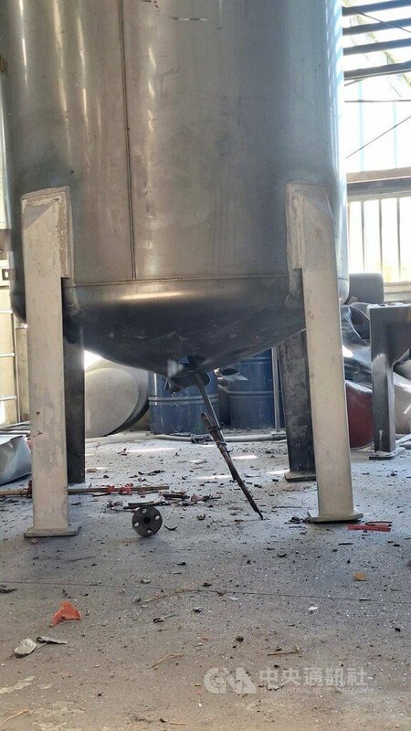 桃園大園工人炸死案 廢液槽自然生成「撒旦之母」