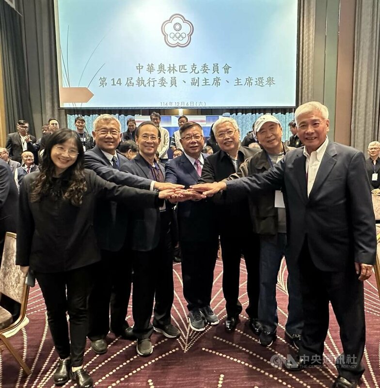 蔡家福任中華奧會新主席 陳美燕首位女副主席