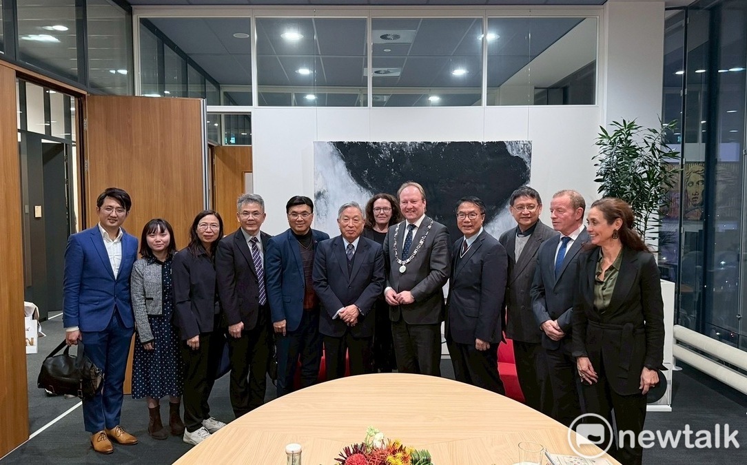 黃偉哲訪荷蘭友誼市阿梅爾市  以歷史情誼開展台荷科技新篇