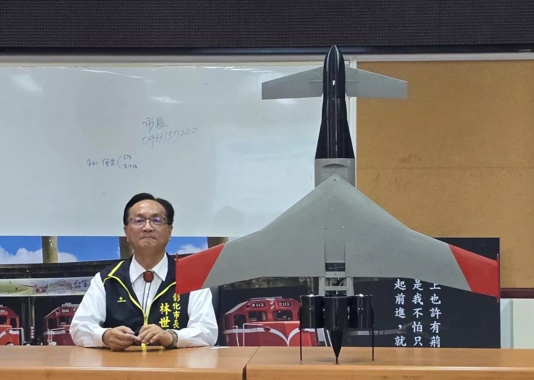  林世賢是推AI算力中心落腳彰化，更大力推動無人載具大聯盟。 圖：林世賢提供 