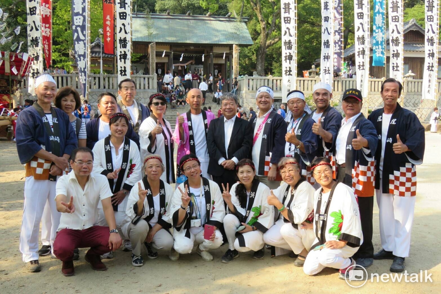 小豆島葺田八幡神社秋祭首見台灣人抬神轎尬陣 國際 新頭殼newtalk