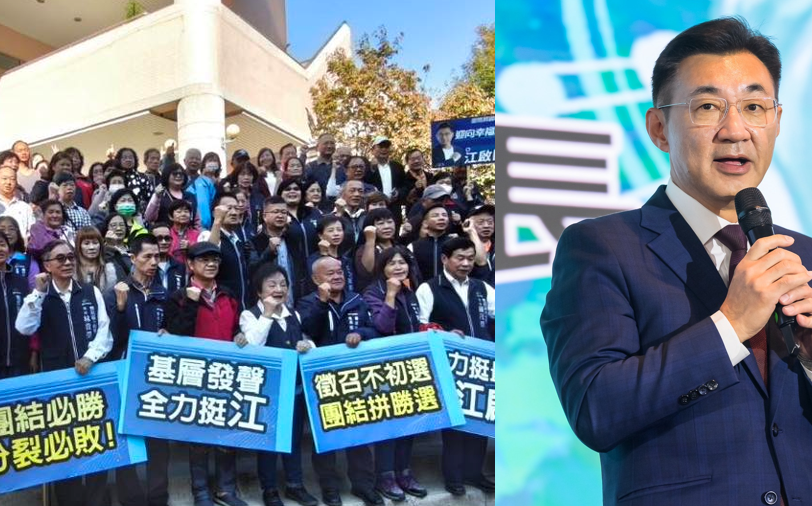 藍營基層串連不辦初選直接徵召 江啟臣老神在在訪問新加坡