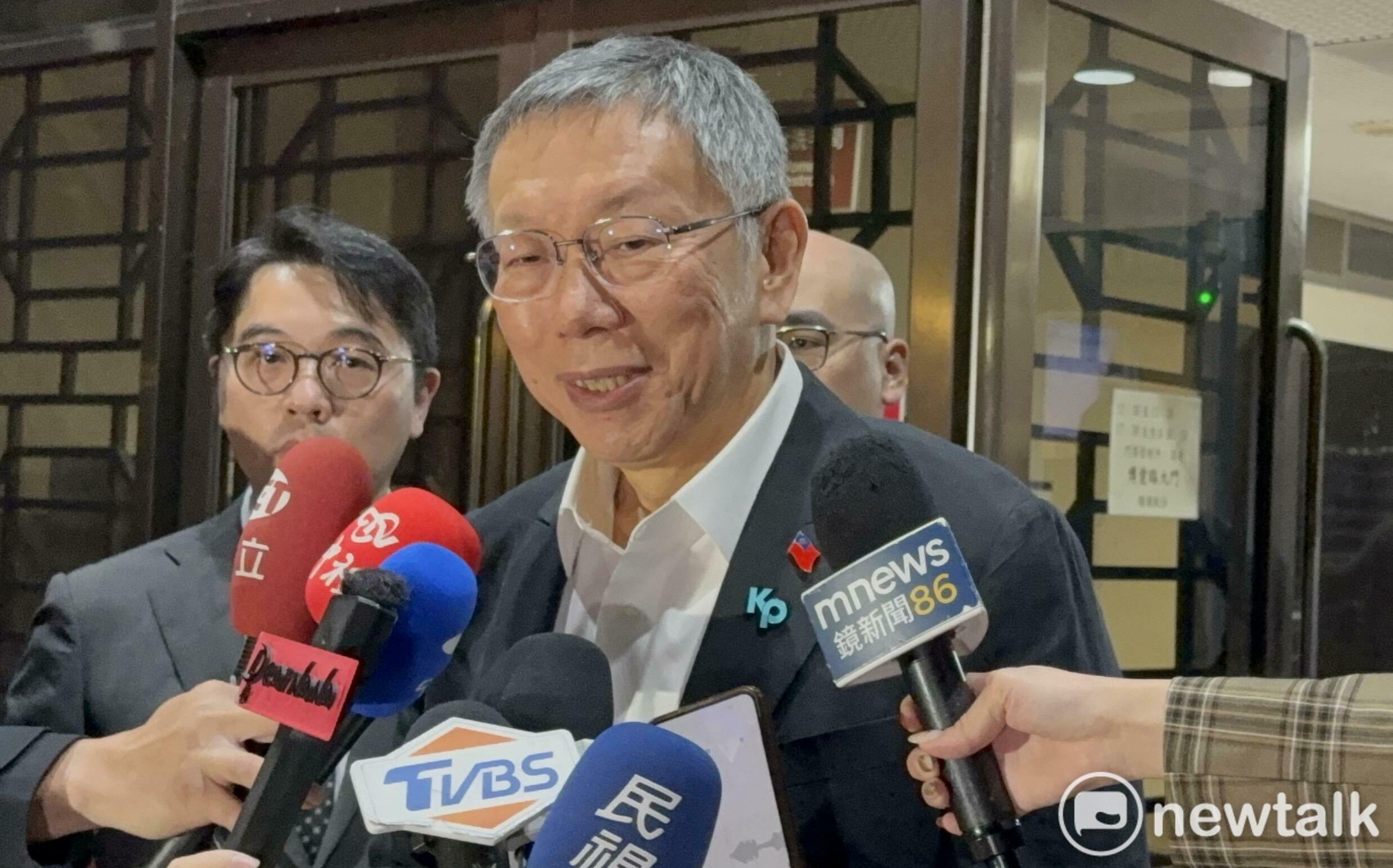 「賴比小英糟糕」!柯文哲怒:別把司法當政治工具 為打柯傷害那麼多人