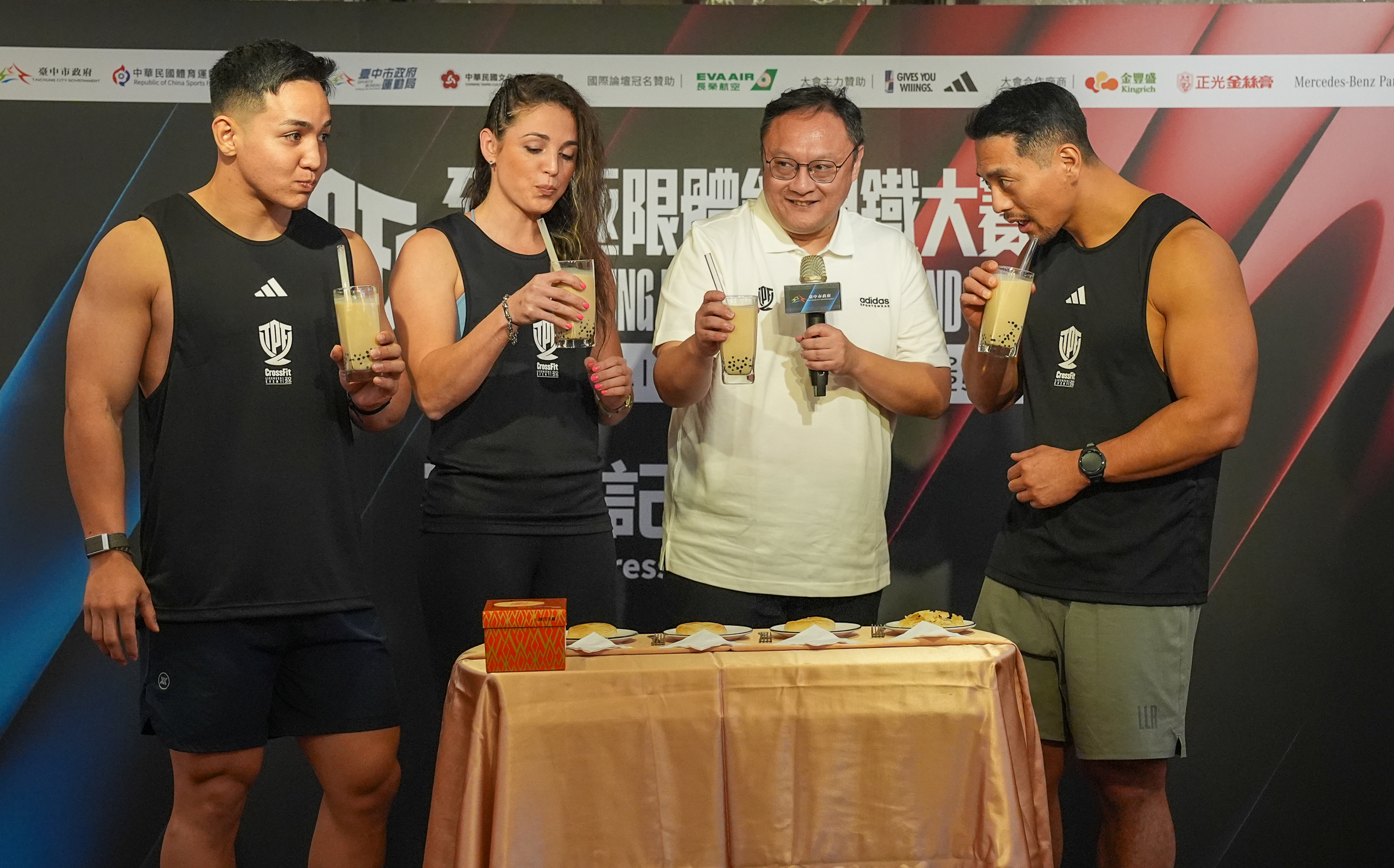 全球鋼鐵強者齊聚台中 東道主以珍奶、太陽餅款待