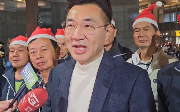 參選台中市長 江啟臣宣布爭取國民黨提名