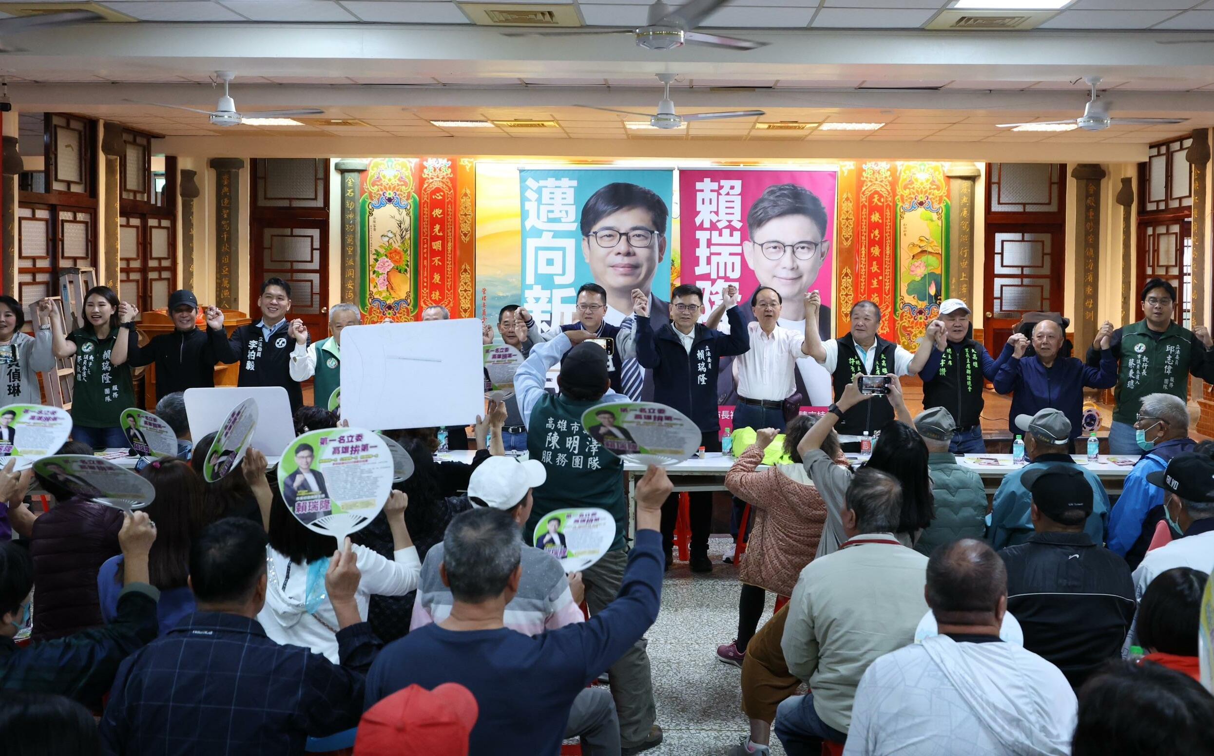 茄萣場北高雄說明會大團結 賴瑞隆:支持行政院不副署捍衛權益