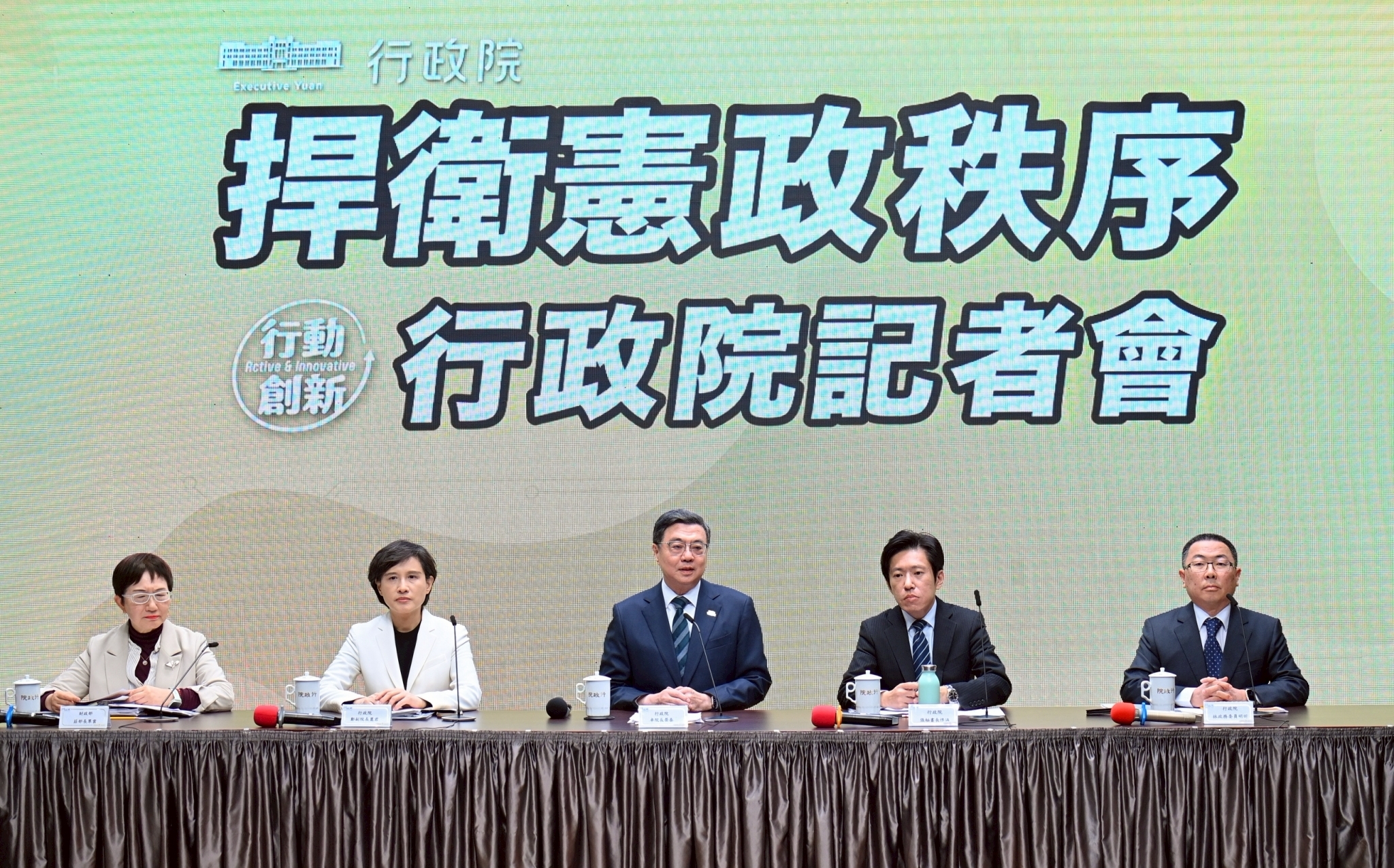 卓榮泰不副署財劃法 引燃倒閣風雲 他分析:不一定倒閣、但一定下台