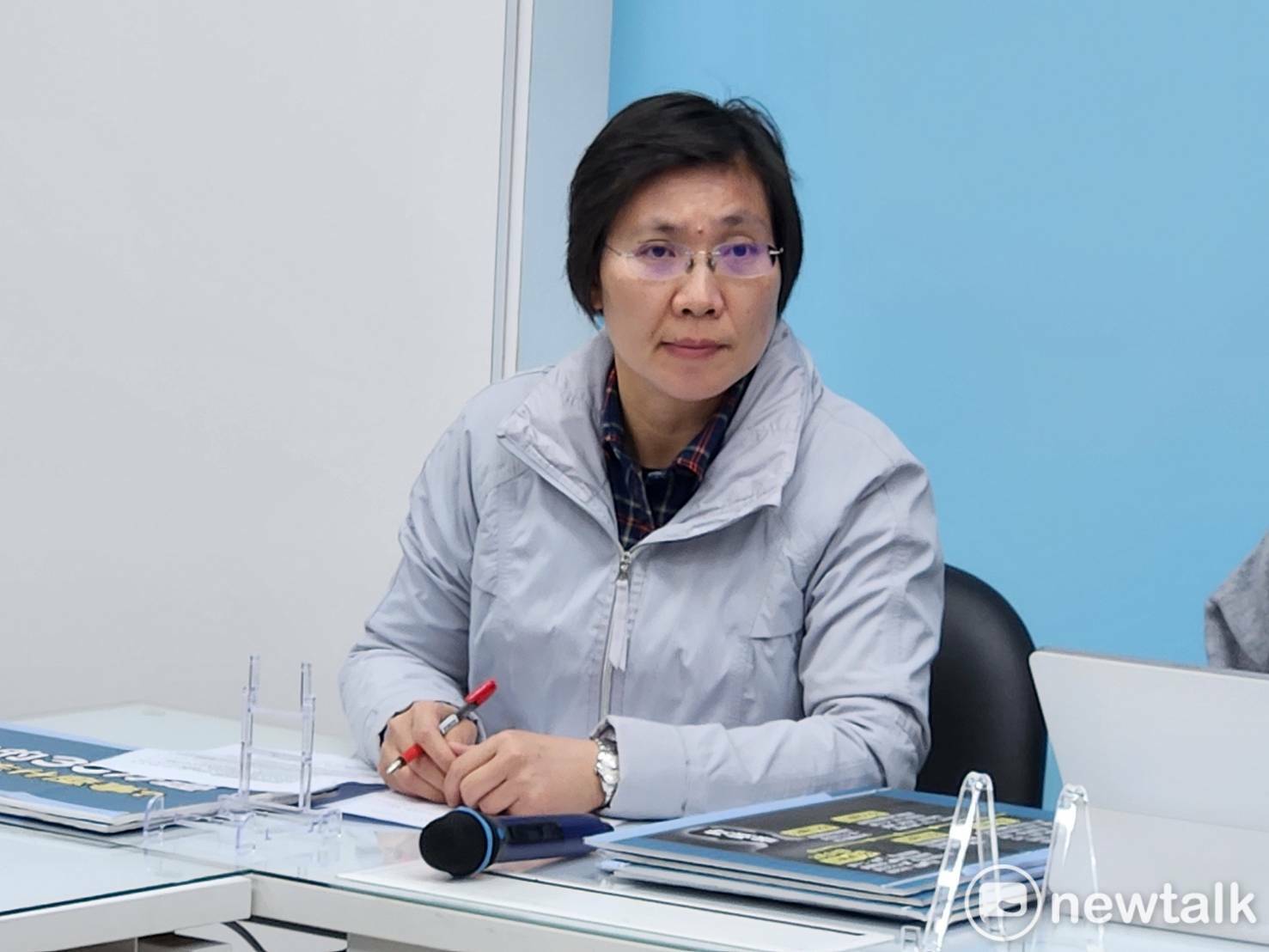  國民黨新竹縣長參選人、立委徐欣瑩。 圖：黃建豪/攝（資料照） 