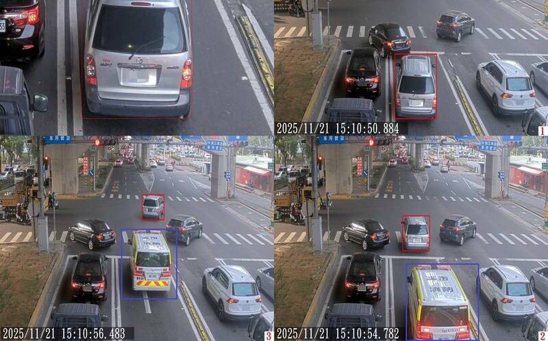 禮讓救護車還得收罰單!高市首創AI影像過濾 避免舉發擾民