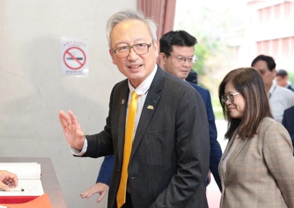  外交部政務次長吳志中日前秘密拜訪以色列。 圖：翻攝自 騰訊網 徐量 