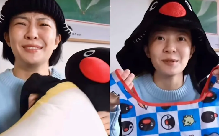 網紅Meg聯名Pingu竟嫌棄「最討厭的禽類」!「黑色幽默」急回應仍遭轟