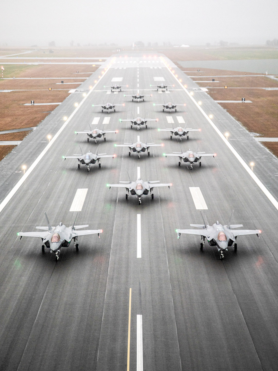  挪威空軍的 F-35「閃電 II」戰鬥機。 圖：翻攝自 NATO 