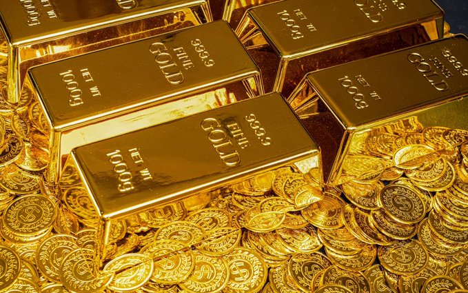  為了籌集資金，俄羅斯調降了能源商品的出口價格，並進一步加強與中國的天然氣、黃金貿易，相關行為引發網友關注。圖為黃金示意圖。 圖：翻攝自 @nexta_tv X 帳號 