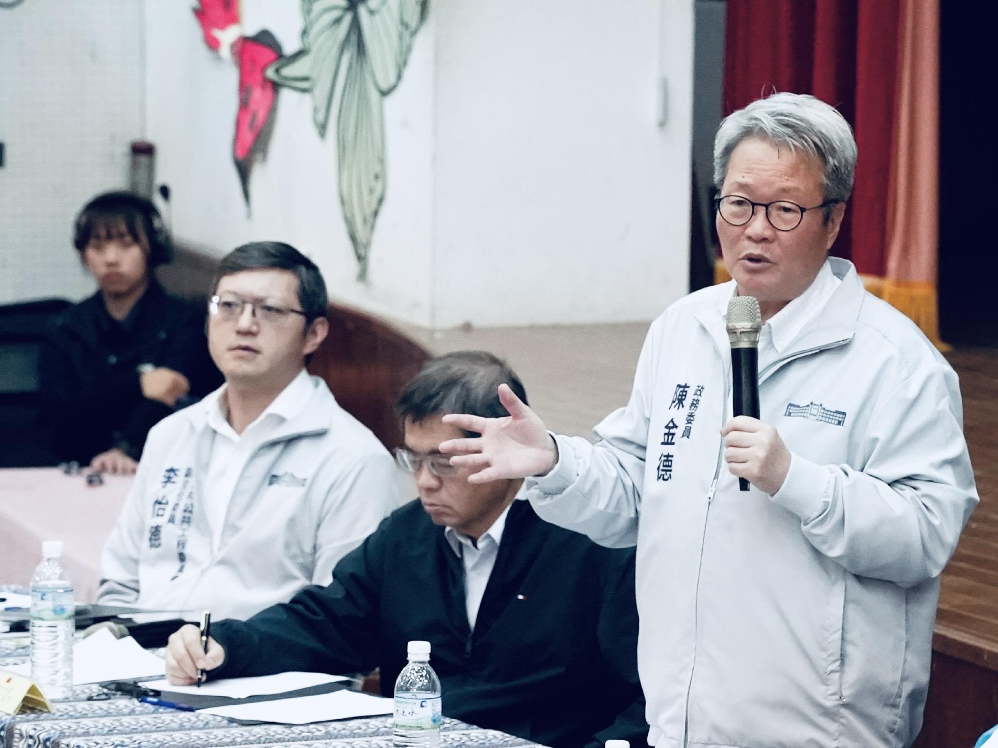 馬太鞍溪北岸用地取得 陳金德宣布:洪氾區土地不強制徵收