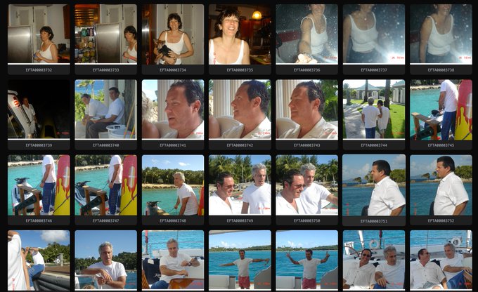  美國司法部公布一系列艾普斯坦案相關資訊，引發世界各地民眾關注。 圖：翻攝自 @__Inty__ X 帳號 
