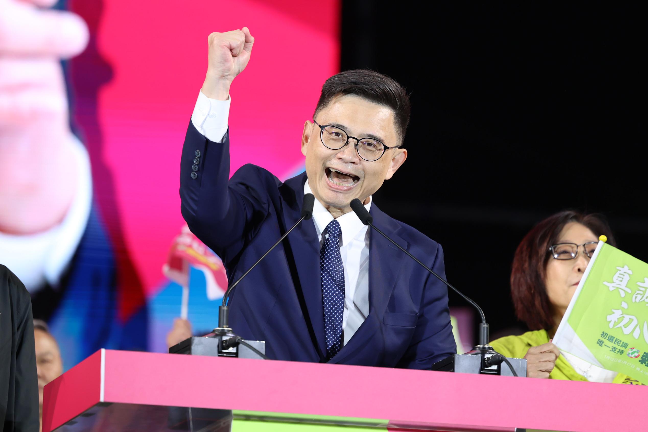  賴瑞隆在黨內初選民調勝出，將代表民進黨角逐下屆高雄市長寶座。 圖：賴瑞隆辦公室提供（資料照） 