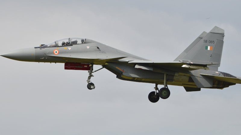  印度有能力自產蘇愷-30MKI。圖：翻攝自 X《Megh Updates》
