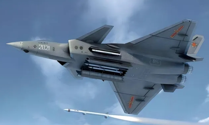  解放軍殲-20 戰機。(示意圖) 圖 : 翻攝自矚望雲霄 