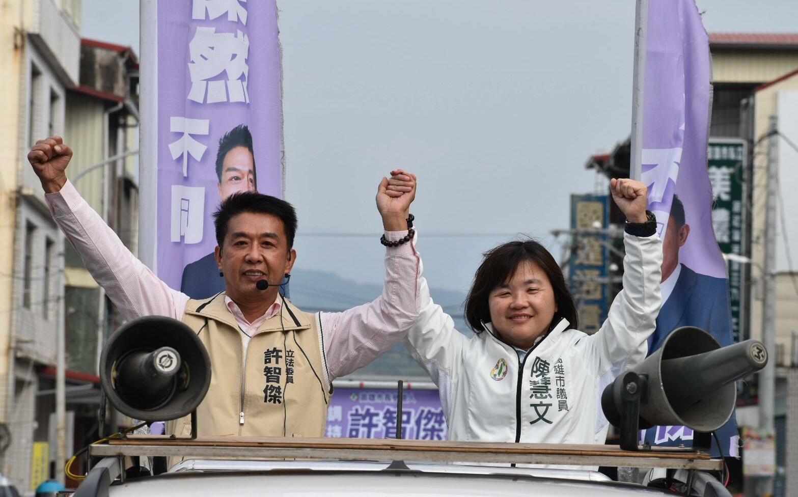 回應民眾期盼「傳陳市政」 許智傑黃金週掃街拚場馬不停蹄