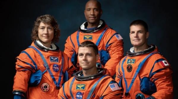  美國國家航空暨太空總署（NASA）啟動「阿提米絲 2 號」計畫，將 4 名太空人執行繞月飛行任務，鞏固美國重返月球的基礎。 圖：翻攝NASA官網 