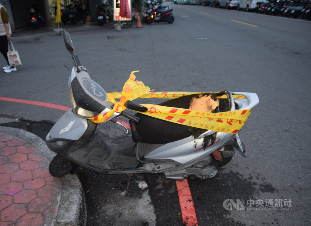 台中男子不滿金錢糾紛 放火燒友人機車遭逮