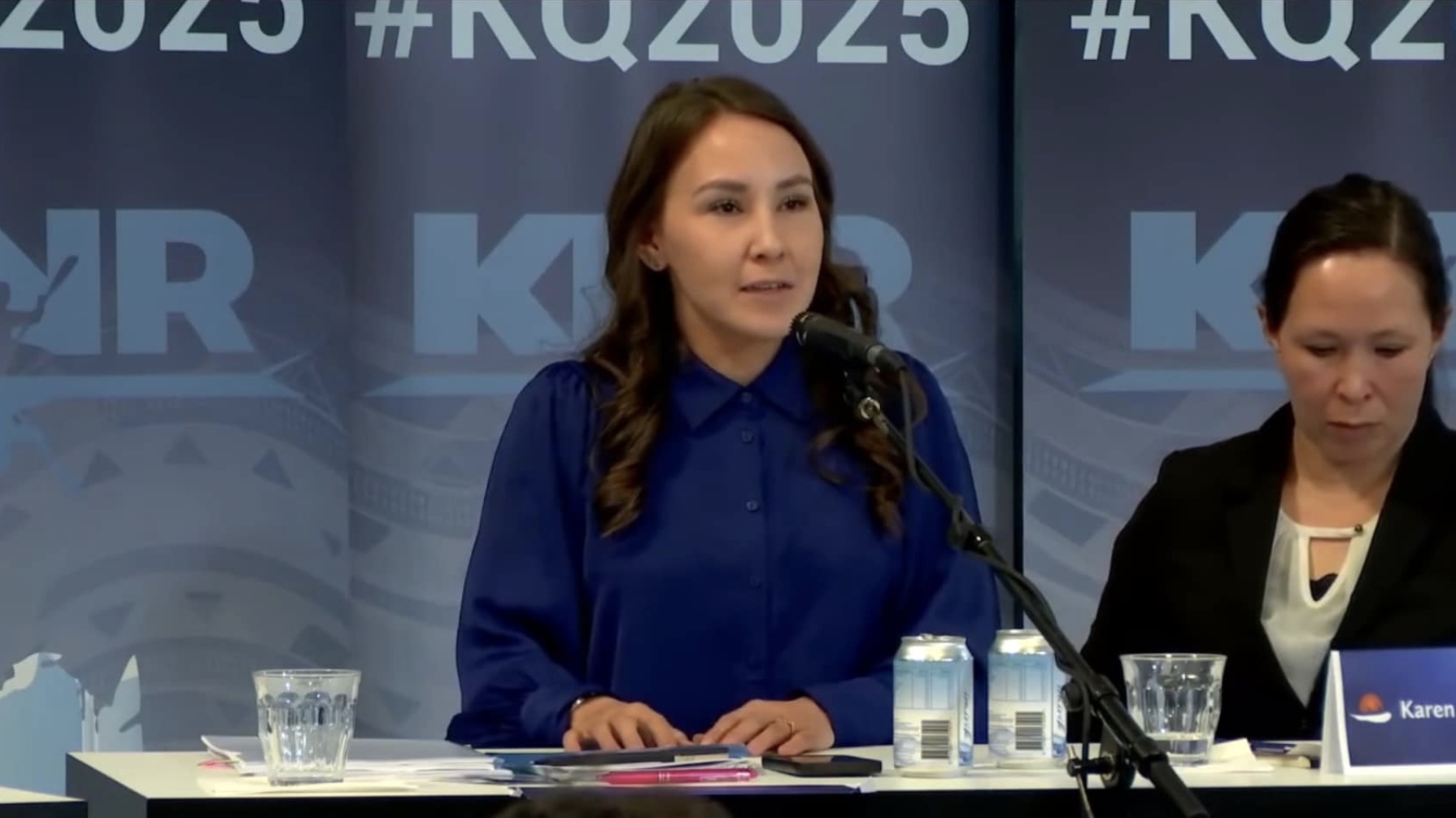 南格陵蘭庫亞萊克市（Kommune Kujalleq）市長拉斯穆森（Malene Vahl Rasmussen）向美國發出不滿的公開信。 圖：翻攝自 Malene Vahl Rasmussen 臉書 