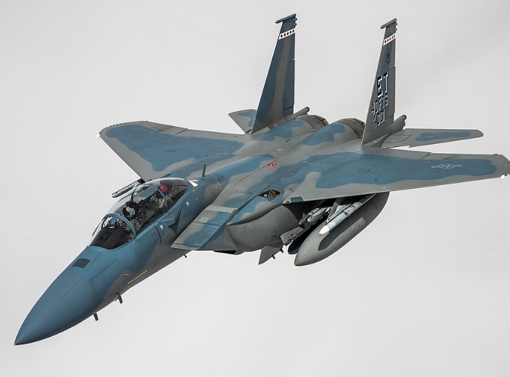  美軍 F-15EX戰機。 圖 : 翻攝自空天力量 