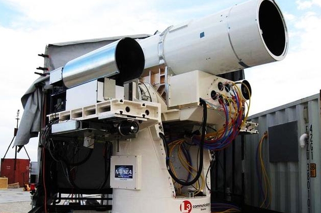  中國沉默獵手雷射武器。 圖 : 翻攝自新浪網 