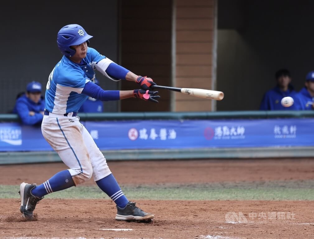 林浩震大專聯賽敲3安 奪二壘手獎以江坤宇為目標