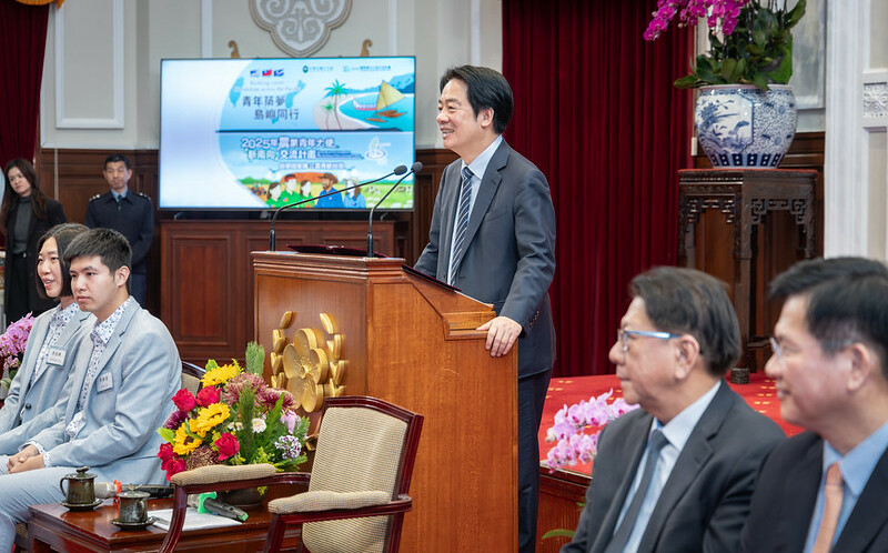去年已逾1,400位青年參與 總統:將擴大青年百億海外圓夢計畫的規模