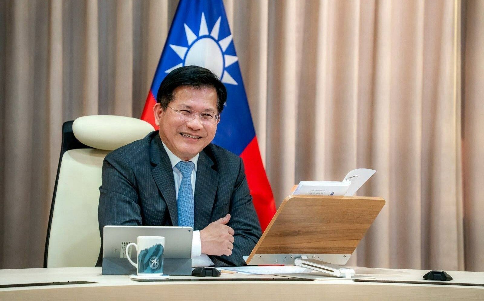 林佳龍接受《福斯新聞》專訪:台灣不升高衝突 也不屈服中國威嚇