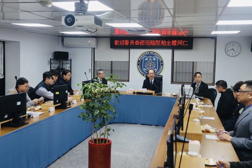 矯正署啟動春節守護專案 署長首站赴基隆視導