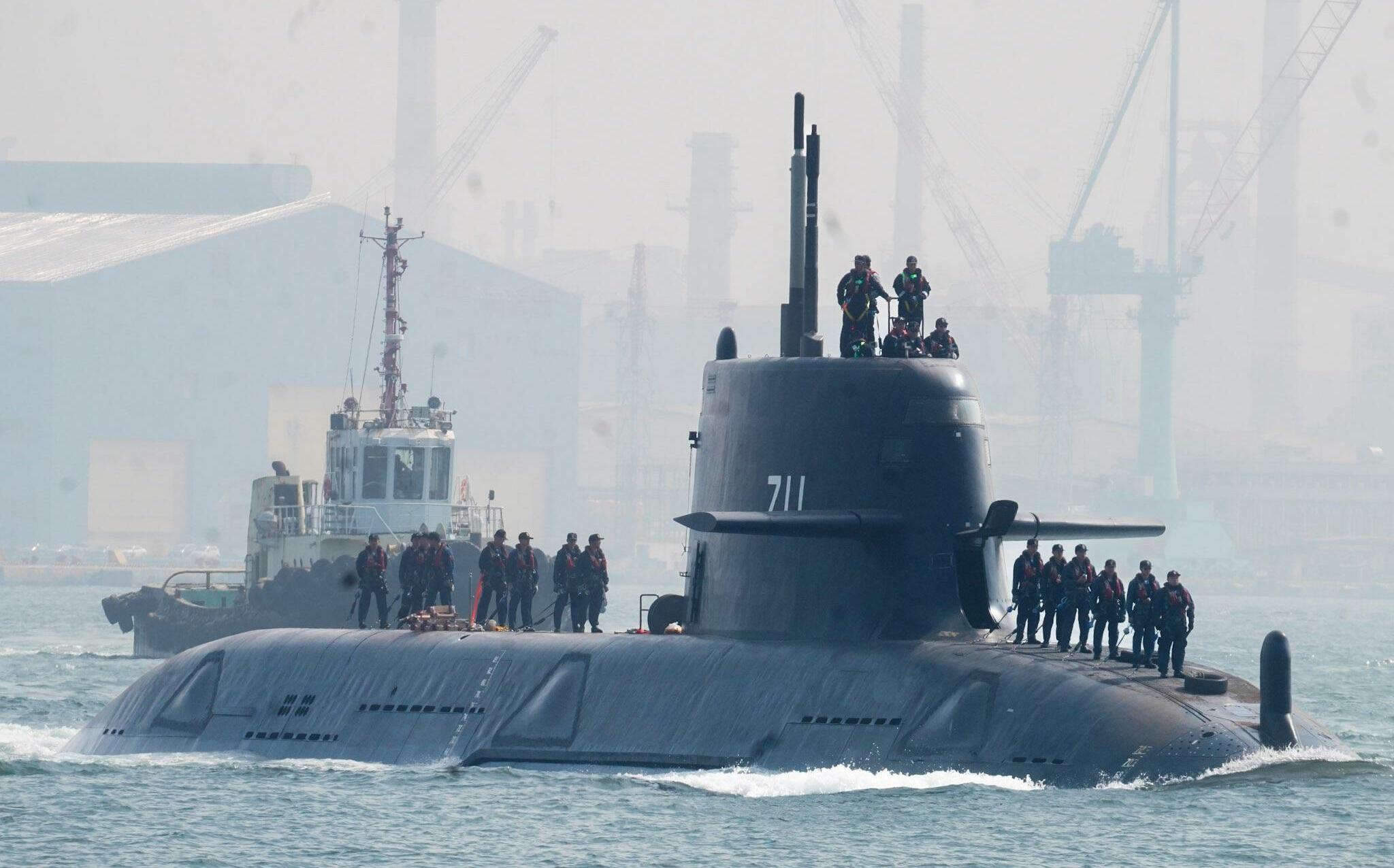 現場直擊》海鯤號今11時出港首次潛航測試 預計下潛50公尺