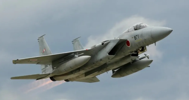 日本自衛隊F-15J戰機。 圖 : 翻攝自時談有譯（資料照片） 