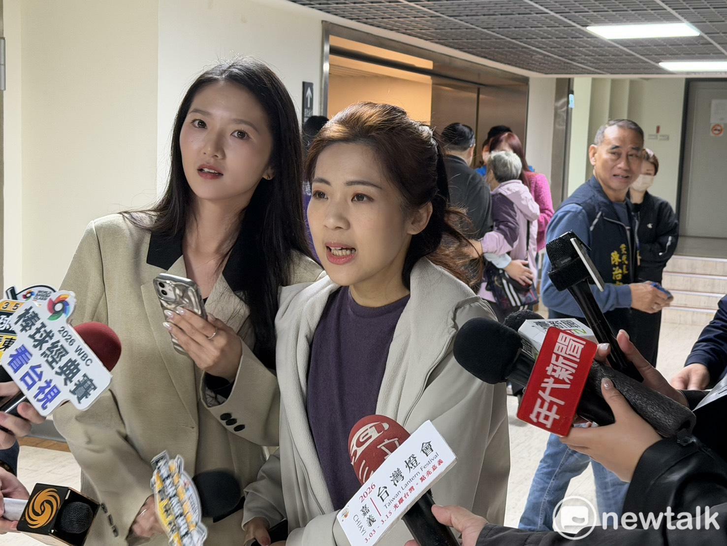  徐巧芯說，她希望中常委要能夠改革。 圖：高逸帆／攝 