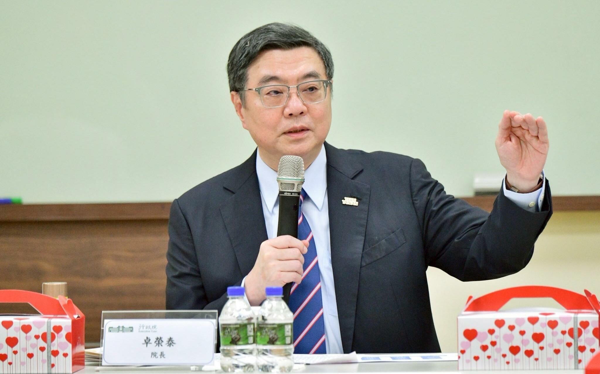 競逐太空!卓榮泰與航太產業座談肯定台灣高科技精密產品製造實力