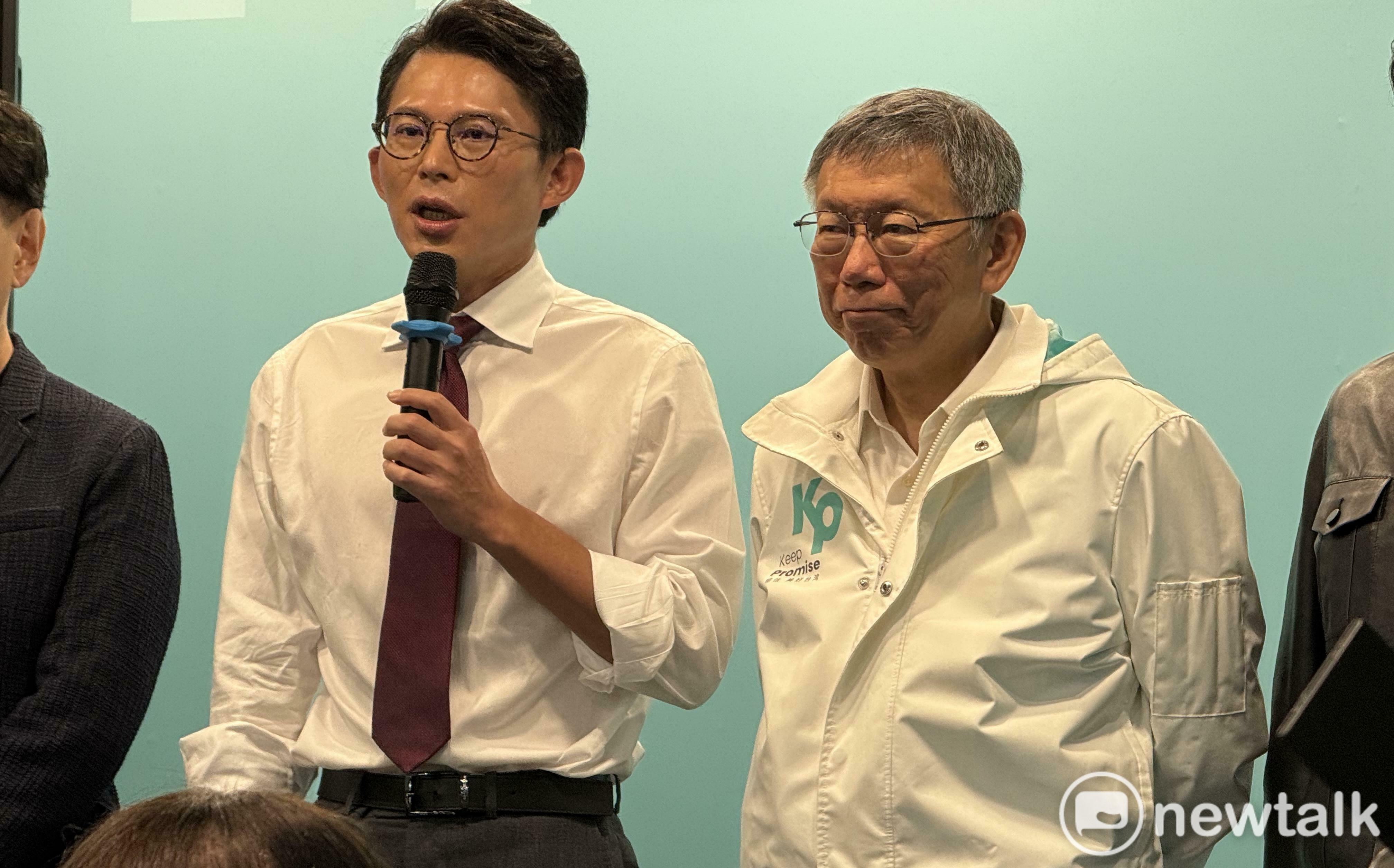 柯文哲遭「學妹」陳情!他使眼色後秒閃?黃國昌稱「讓空間」嗆綠媒編故事