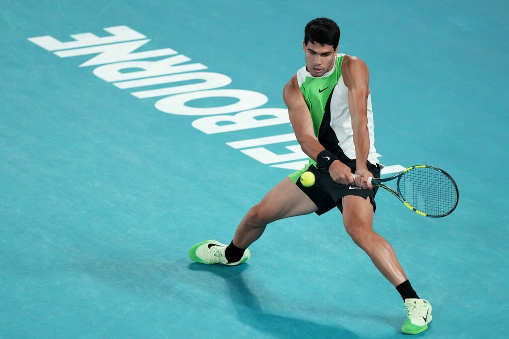 艾卡拉茲擊倒喬科維奇 澳網封王創最年輕生涯大滿貫