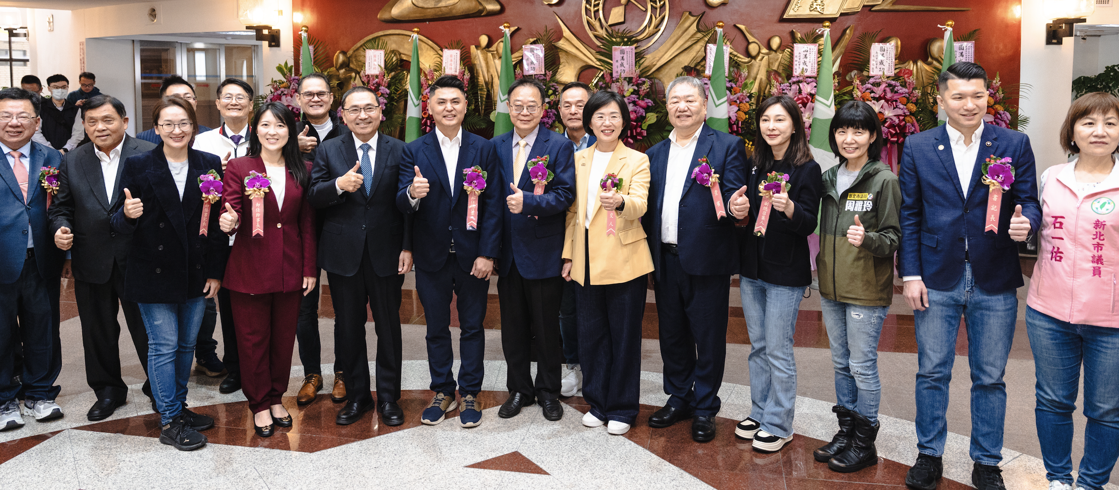  蘇巧慧出席民進黨新北市議會黨團總召集人暨幹部就任典禮 圖：蘇巧慧辦公室提供 