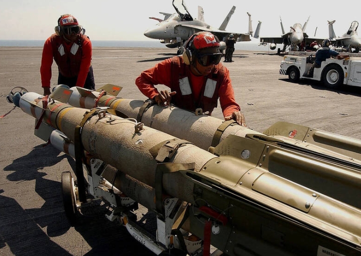 GBU-12雷射導引250磅炸彈及其套件。(示意圖) 圖 : 翻攝自DIVIDS網站 